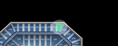 Seat view from Upper