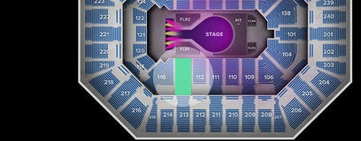Seat view from Lower