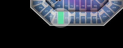 Seat view from Upper