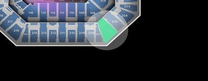 Seat view from Upper