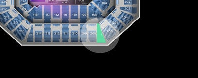Seat view from Upper