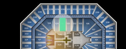 Seat view from Lower Level