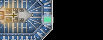 Seat view from Upper Level