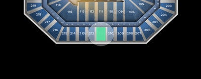 Seat view from Upper Level