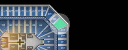 Seat view from Upper Level