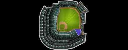 Seat view from RF Field Box