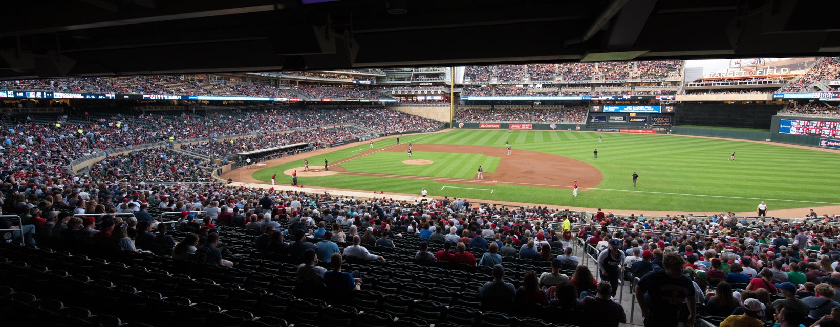 Seat view from Home Plate Box