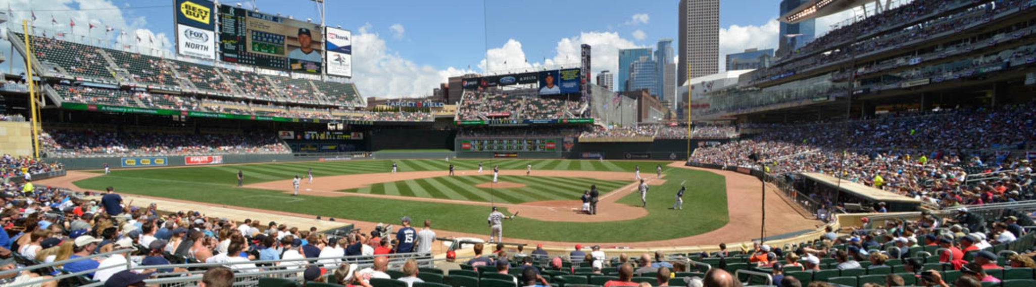 Seat view from Champions Club