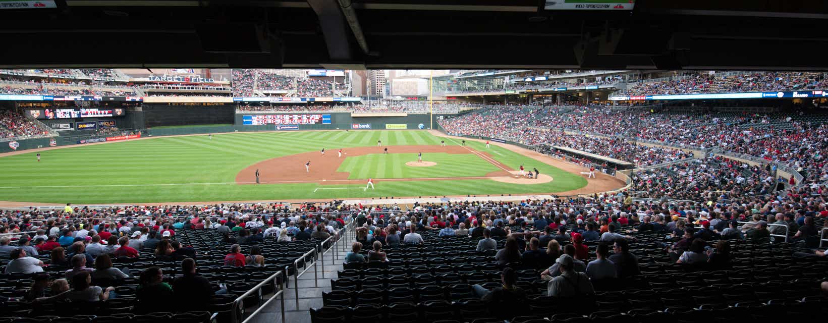 Seat view from Home Plate Box