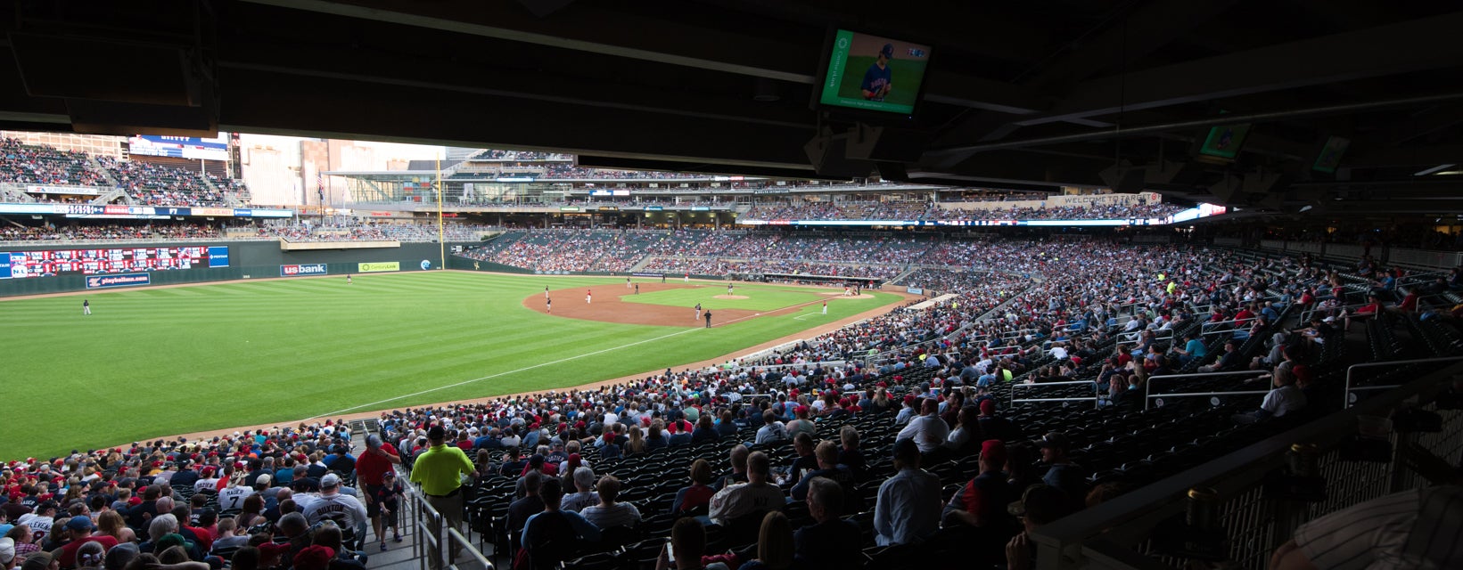 Seat view from Field Box