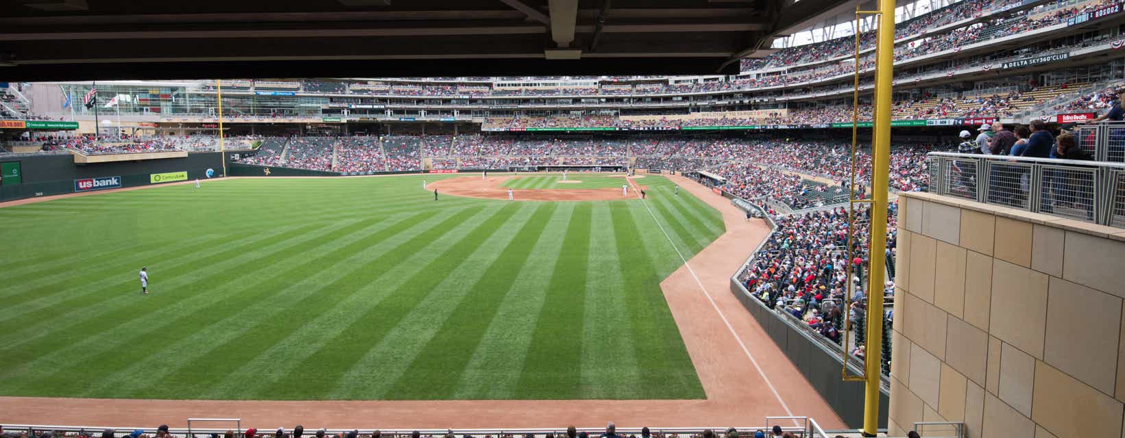 Seat view from Left Field Bleachers