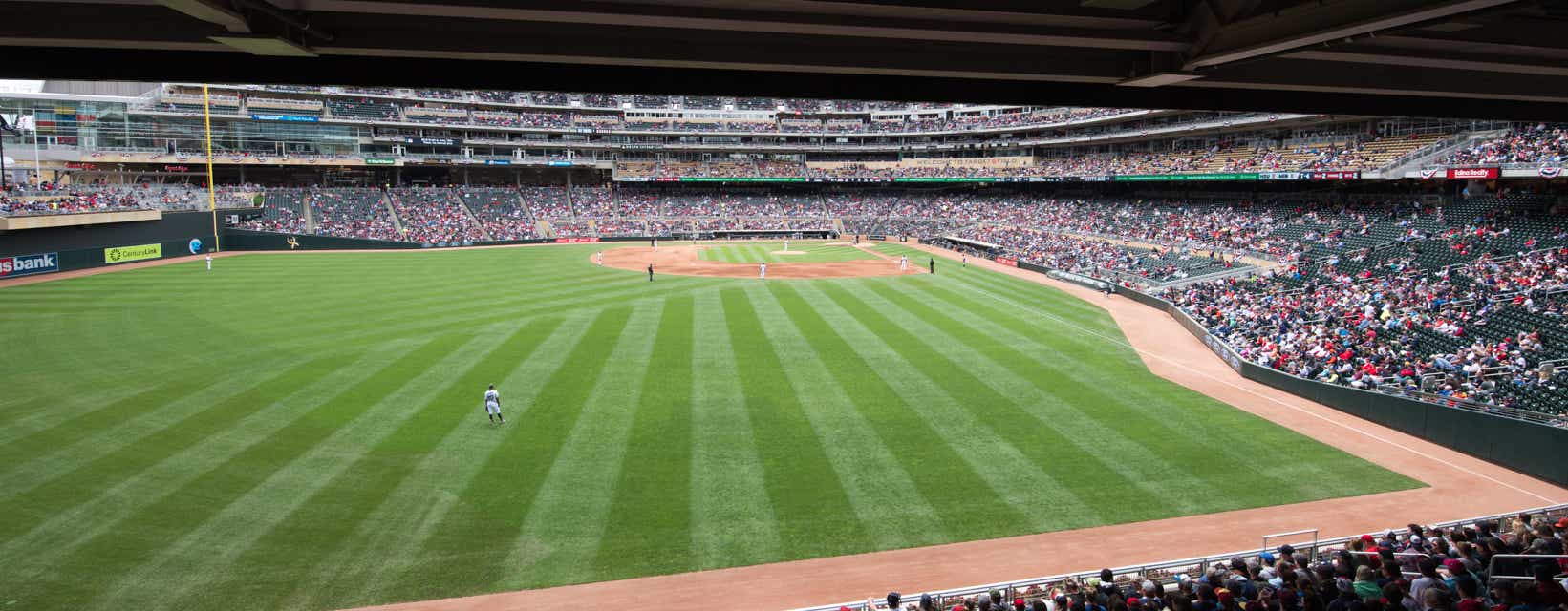 Seat view from Left Field Bleachers