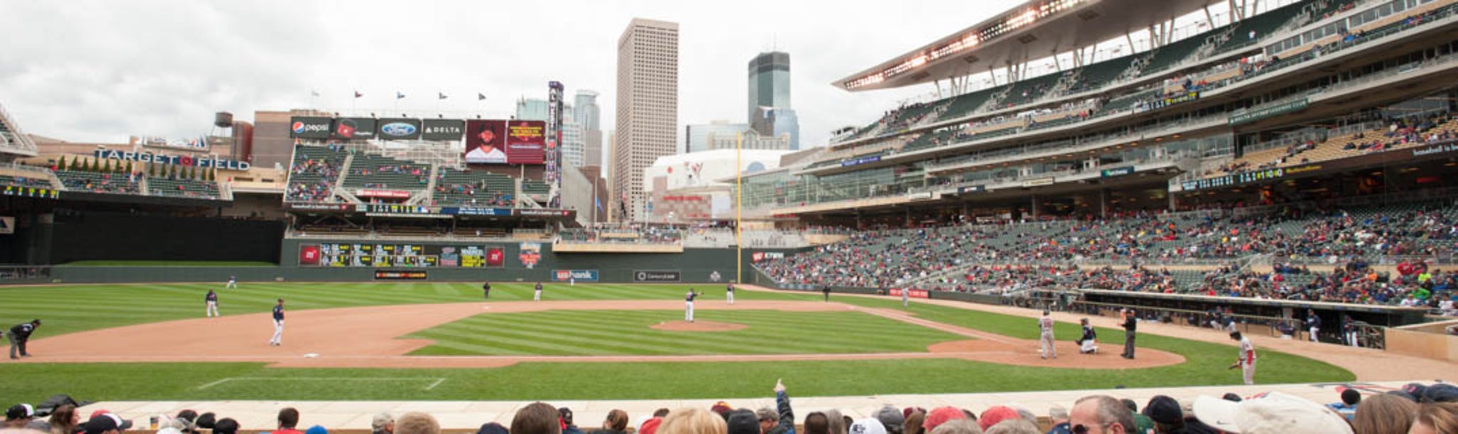 Seat view from Dugout Box