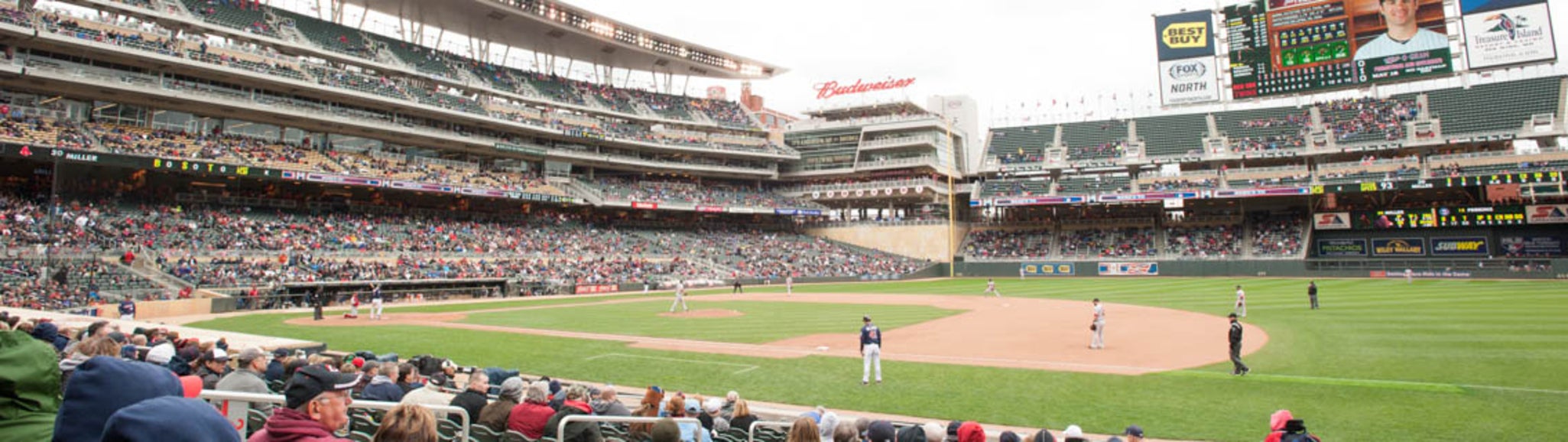 Seat view from Dugout Box