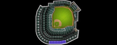 Seat view from 1B Upper Deck