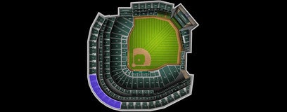 Seat view from Home Plate Upper Deck