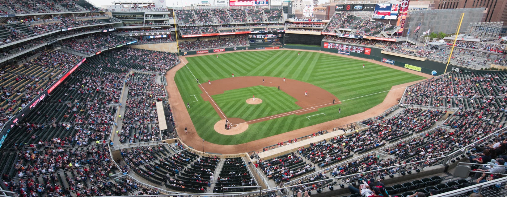 Seat view from Home Plate View
