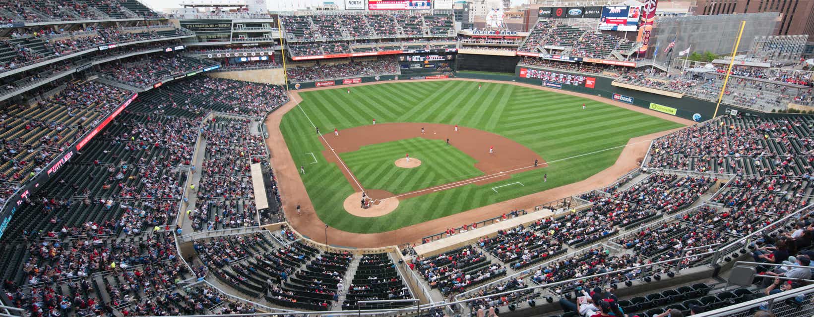 Seat view from Home Plate View