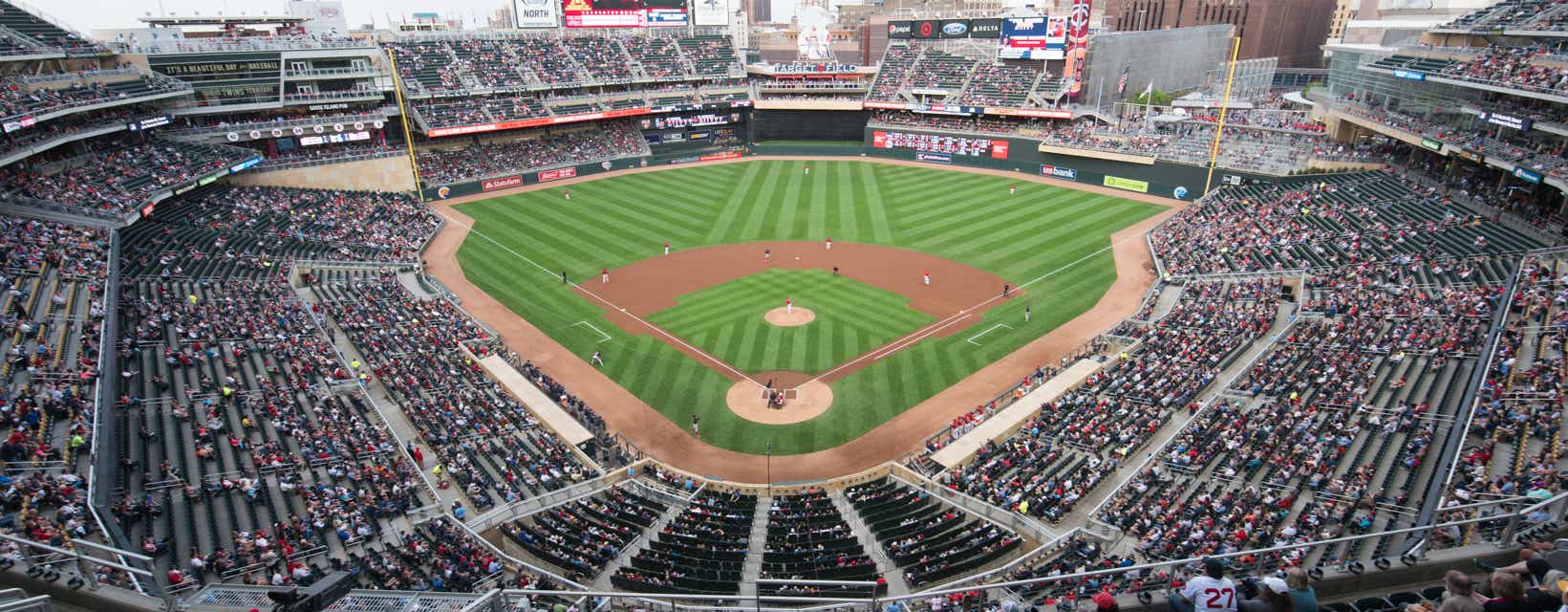 Seat view from Home Plate View