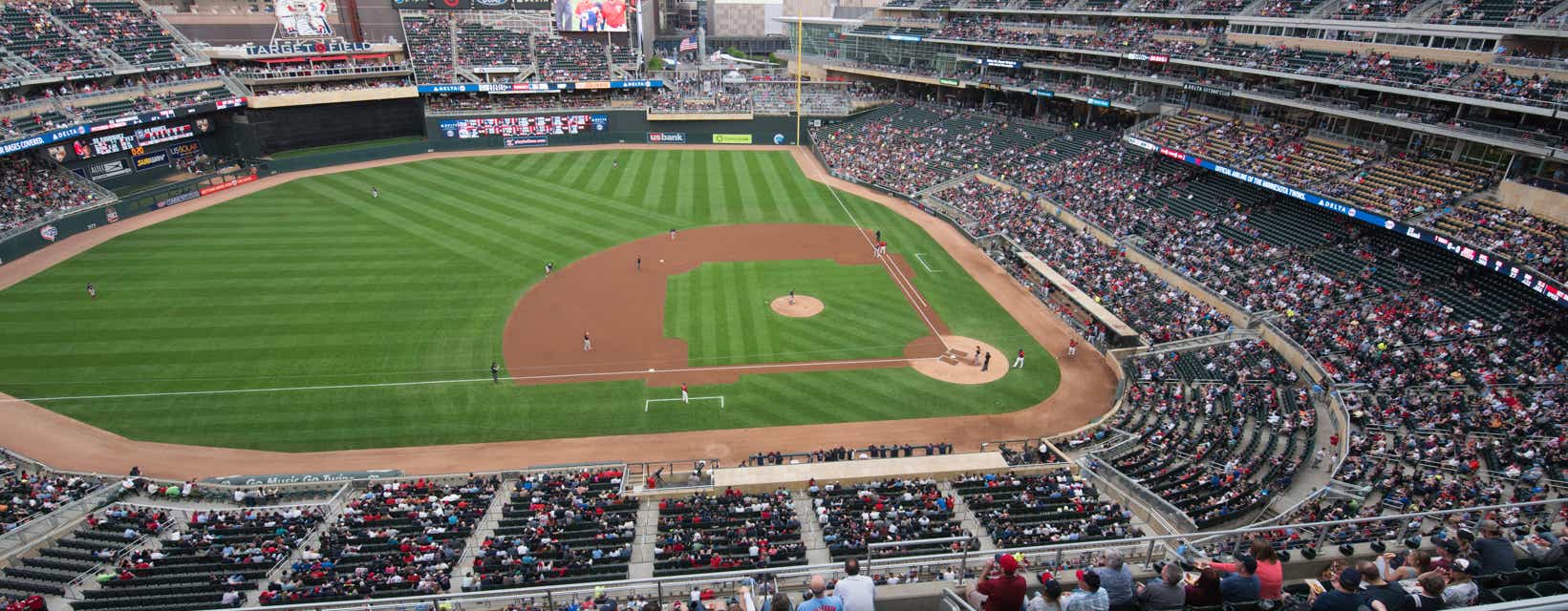 Seat view from Home Plate View