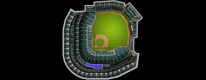 Seat view from Thrivent Club 1B