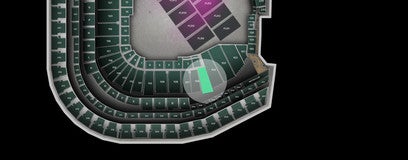 Seat view from Diamond Box