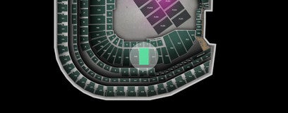 Seat view from Home Plate Box