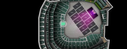 Seat view from Dugout Box