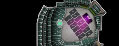 Seat view from Dugout Box