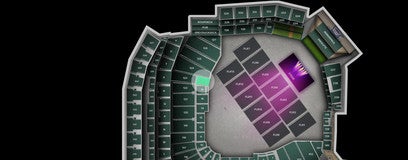 Seat view from Dugout Box