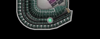 Seat view from Legends Club