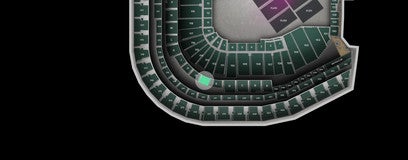 Seat view from Legends Club