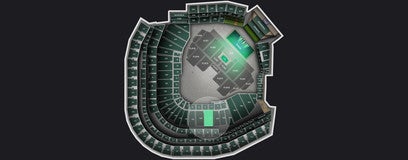 Seat view from 100 Level