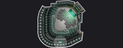 Seat view from 200 Level