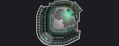 Seat view from 200 Level