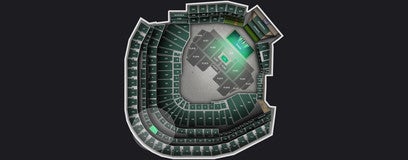 Seat view from 200 Level