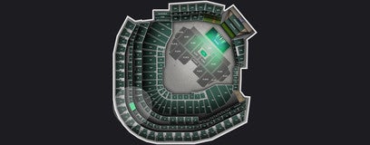 Seat view from 200 Level