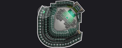 Seat view from 200 Level