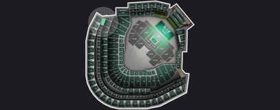 Seat view from 200 Level