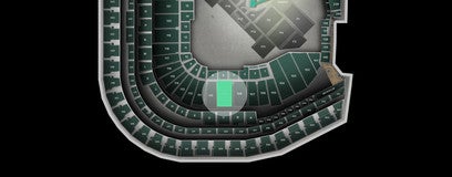 Seat view from Home Plate Box