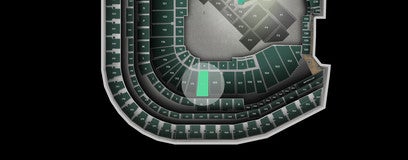 Seat view from Home Plate Box