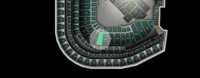 Seat view from Home Plate Box