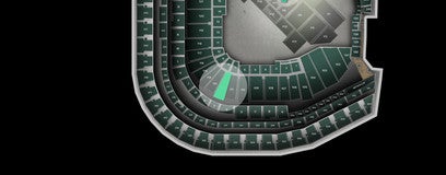 Seat view from Home Plate Box