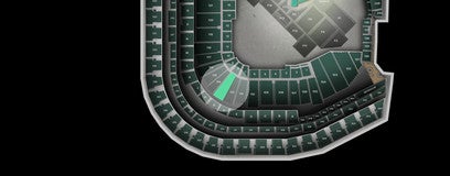 Seat view from Home Plate Box