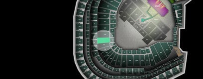 Seat view from Home Plate Box