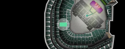 Seat view from Home Plate Box