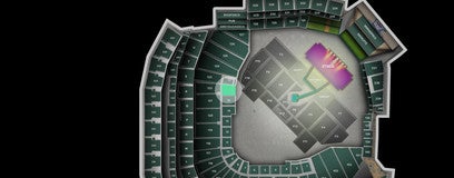 Seat view from Dugout Box