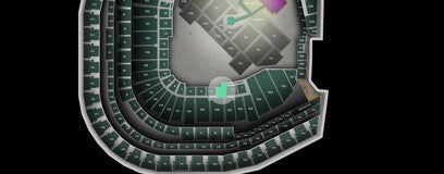 Seat view from Dugout Box