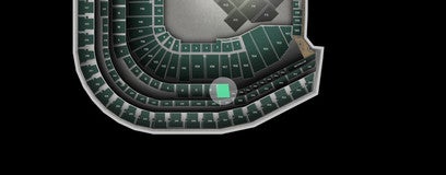 Seat view from Legends Club