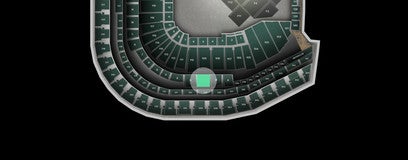 Seat view from Legends Club